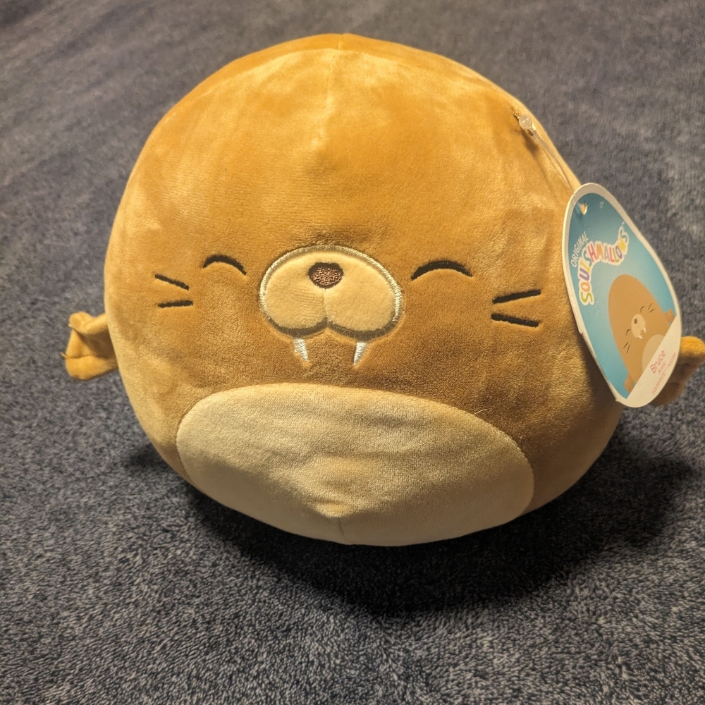 Squishmallow 7" brownish tan named Bruce on tag